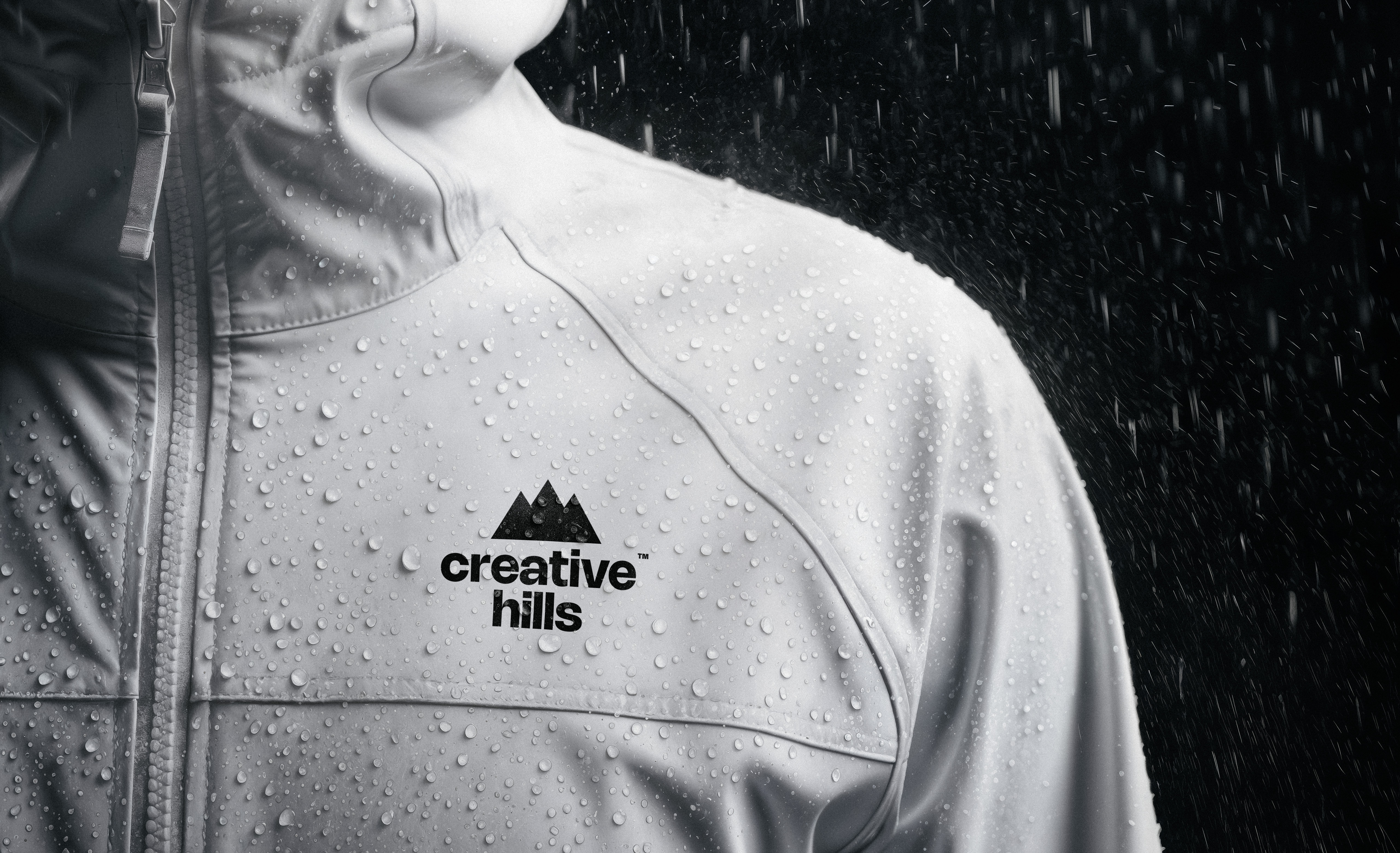 Technical apparel with Creative Hills logo